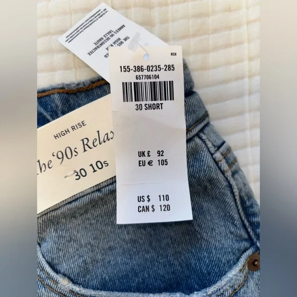 *NWT* High Rise 90’s Relaxed Jean
Vintage Stretch - Picture 3 of 6